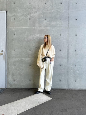 「アイテム（カーディガン/ボレロ）」を使った、amoriaさん（レディース・152cm）の秋コーディネート