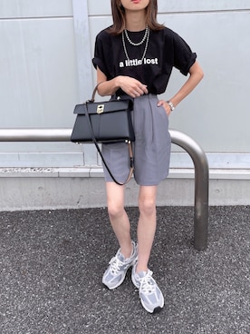「sakishimatokyo（サキシマトーキョー）のアイテム（Tシャツ/カットソー）」を使った、amoriaさん（レディース・152cm）の夏コーディネート