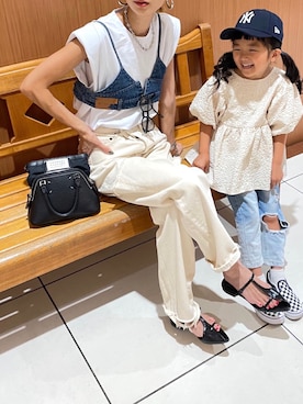 「詳細はInstagram」｜amoriaさん（レディース・152cm）の夏コーディネート