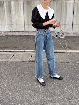 「Levi's」｜amoriaさん（レディース・152cm）の秋コーディネート