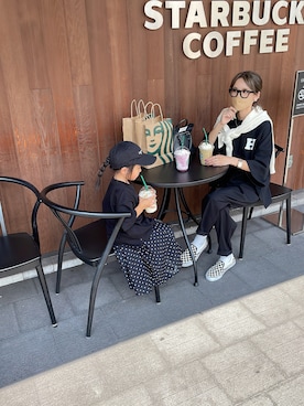 「HWG_5（エイチダブルゴー）のアイテム」を使った、amoriaさん（レディース・152cm）の夏コーディネート