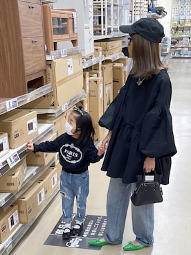 「詳細はInstagram」｜amoriaさん（レディース・152cm）の春コーディネート