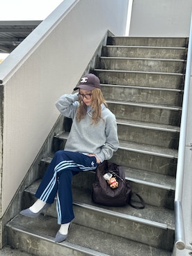 「coca（coca）（コカ）のアイテム」を使った、amoriaさん（レディース・153cm）の春コーディネート