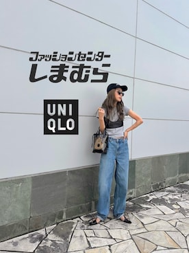 「TODAYFUL（トゥデイフル）のCupin Satin Bratop（その他トップス、ブラウン系）」を使った、amoriaさん（レディース・153cm）の夏コーディネート