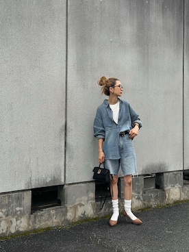 「notch.（ノッチ）のアイテム」を使った、amoriaさん（レディース・153cm）の春コーディネート