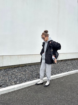 「アイテム（テーラードジャケット）」を使った、amoriaさん（レディース・153cm）の冬コーディネート