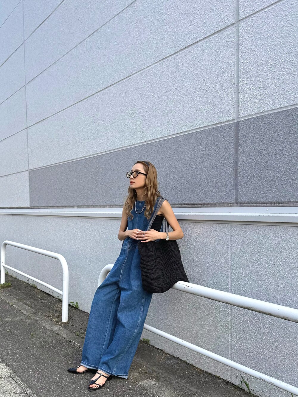 kokiminitaコラボ】コーンデニム アメスリサロペットを使った人気