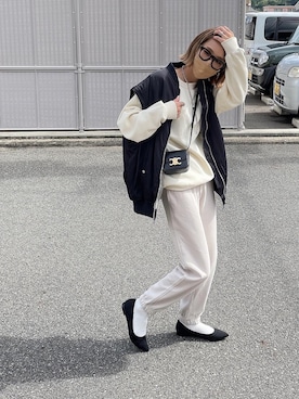 「ジョガーパンツ」｜amoriaさん（レディース・152cm）の秋コーディネート