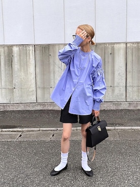 「NOMINE（ノミネ）のアイテム」を使った、amoriaさん（レディース・152cm）の秋コーディネート