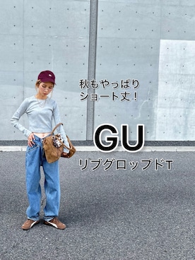 「アイテム（ボストンバッグ）」を使った、amoriaさん（レディース・152cm）の夏コーディネート