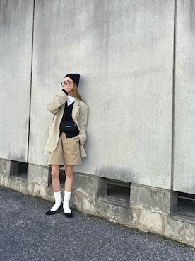 「YENNA（イェンナ）のアイテム」を使った、amoriaさん（レディース・153cm）の春コーディネート