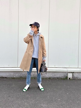 「詳細はInstagram」｜amoriaさん（レディース・152cm）の冬コーディネート