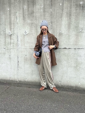 「アイテム（テーラードジャケット）」を使った、amoriaさん（レディース・152cm）の秋コーディネート