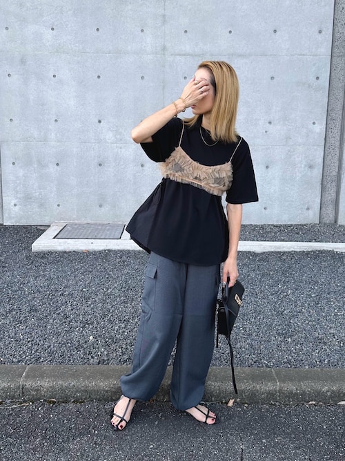 todayful Frill Tulle Bustier トゥデイフル ビスチェ TODAYFUL