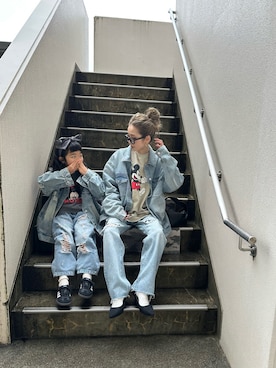 「YENNA（イェンナ）のアイテム」を使った、amoriaさん（レディース・153cm）の春コーディネート