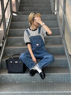 「詳細はInstagram」｜「アイテム（トップス）」を使った、amoriaさん（レディース・152cm）の夏コーディネート
