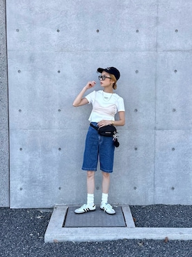 「アイテム（その他トップス）」を使った、amoriaさん（レディース・152cm）の夏コーディネート