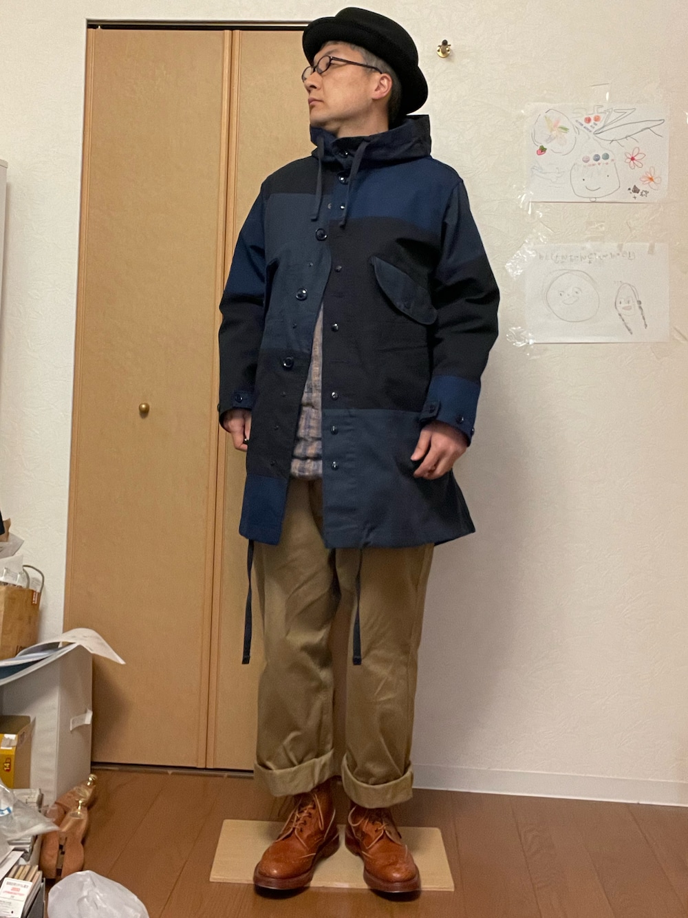 Engineered Garments モッズコート XS グレー Engineered Garments ハイランドパーカー