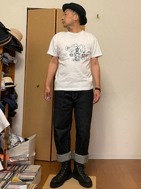 「TENDER（テンダー）のアイテム」を使った、ikutaroさん（メンズ・177cm）の夏コーディネート