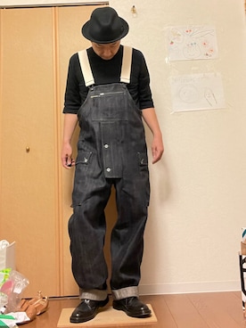 「Bailey（ベイリー）のアイテム」を使った、ikutaroさん（メンズ・177cm）の秋コーディネート