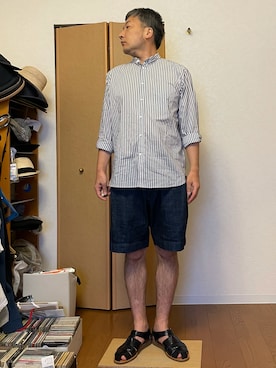 ikutaroさんの（R&D.M.Co OLDMAN’S TAILOR | オールドマンズテイラー）を使ったコーディネート