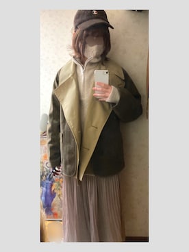YUKIさん(レディース・154cm)の冬コーディネート