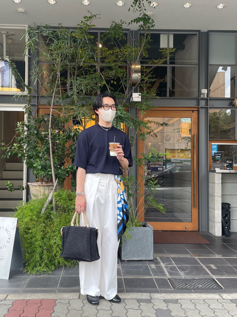 MARNIのバンダナ/スカーフを使った人気ファッション