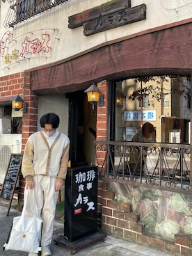 「caban（キャバン）のアイテム」を使った、Rさん（メンズ・174cm）の冬コーディネート