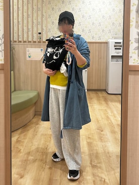 「Avail（アベイル）のアイテム（ジャケット/アウター）」を使った、あっかんさん（レディース・158cm）の冬コーディネート