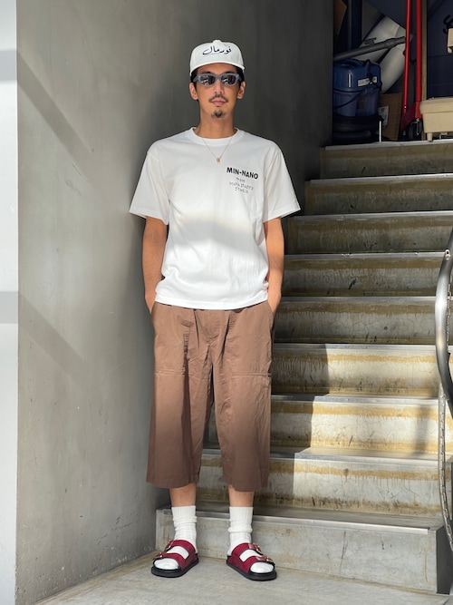 Toironier/トワロニエ/Belted Chino Shorts