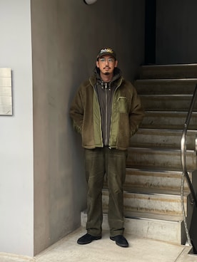 「アイテム（その他アウター）」を使った、野田崇太郎 GARDEN渋谷さん（メンズ・183cm）の冬コーディネート