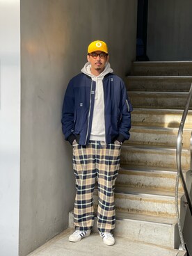 野田崇太郎 GARDEN渋谷さん(メンズ・183cm)の冬コーディネート