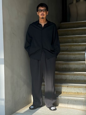 野田崇太郎 GARDEN渋谷さん（メンズ・183cm）の夏コーディネート