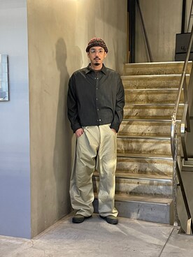 野田崇太郎 GARDEN渋谷さん（メンズ・183cm）の冬コーディネート