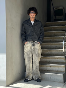 「Toironier（トワロニエ）のアイテム」を使った、野田崇太郎 GARDEN渋谷さん（メンズ・183cm）の春コーディネート