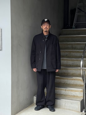 「IRENISA（イレニサ）のアイテム」を使った、野田崇太郎 GARDEN渋谷さん（メンズ・183cm）の春コーディネート