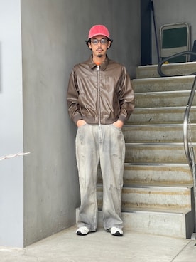 「MASU（エムエーエスユー）のアイテム」を使った、野田崇太郎 GARDEN渋谷さん（メンズ・183cm）の春コーディネート