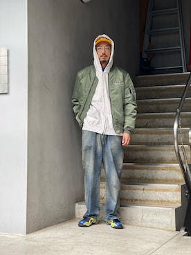 野田崇太郎 GARDEN渋谷さん（メンズ・183cm）の秋コーディネート