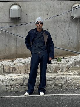 野田崇太郎 GARDEN渋谷さん（メンズ・183cm）の秋コーディネート