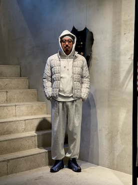 「GARDEN TOKYO（ガーデントウキョウ）のアイテム」を使った、野田崇太郎 GARDEN渋谷さん（メンズ・183cm）の冬コーディネート