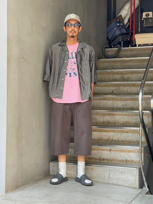 Toironier/トワロニエ/Belted Chino Shorts