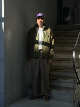 「MARMOT CAPITAL（マーモットキャピタル）のアイテム」を使った、野田崇太郎 GARDEN渋谷さん（メンズ・183cm）の秋コーディネート