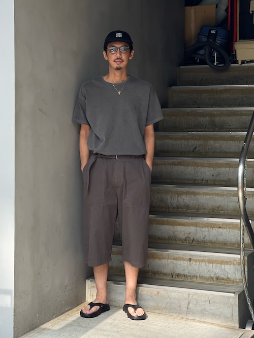 Toironier/トワロニエ/Belted Chino Shorts