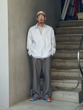 野田崇太郎 GARDEN渋谷さん(メンズ・183cm)の夏コーディネート