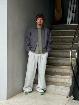 「MARMOT CAPITAL（マーモットキャピタル）のアイテム」を使った、野田崇太郎 GARDEN渋谷さん（メンズ・183cm）の秋コーディネート