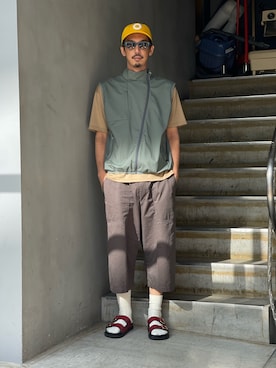 「アイテム（ジャケット/アウター）」を使った、野田崇太郎 GARDEN渋谷さん（メンズ・183cm）の夏コーディネート