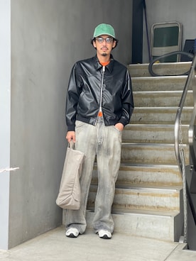 「MASU（エムエーエスユー）のアイテム」を使った、野田崇太郎 GARDEN渋谷さん（メンズ・183cm）の春コーディネート