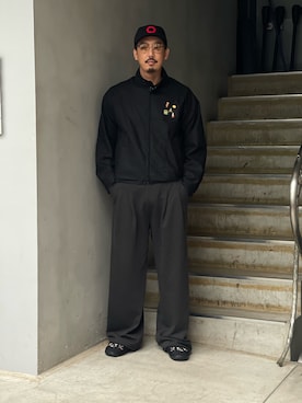 「MASU（エムエーエスユー）のアイテム」を使った、野田崇太郎 GARDEN渋谷さん（メンズ・183cm）の秋コーディネート