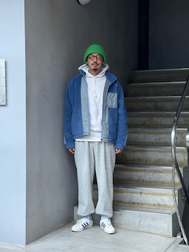 「MARMOT CAPITAL（マーモットキャピタル）のアイテム」を使った、野田崇太郎 GARDEN渋谷さん（メンズ・183cm）の冬コーディネート