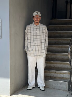 「GARDEN TOKYO（ガーデントウキョウ）のアイテム」を使った、野田崇太郎 GARDEN渋谷さん（メンズ・183cm）の夏コーディネート